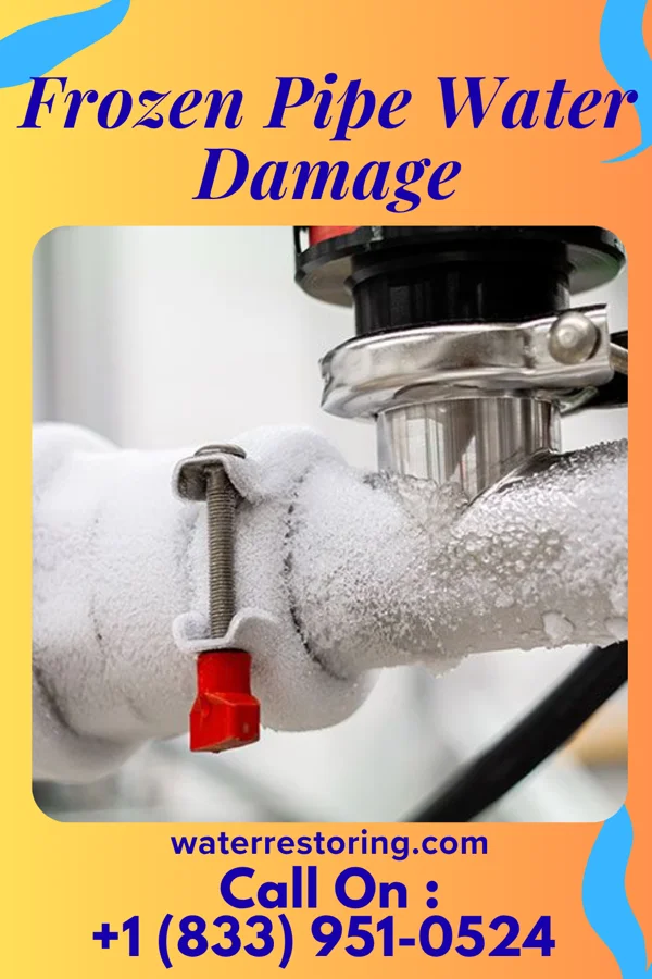 Frozen Pipe Water Damage in Brothertown, WI